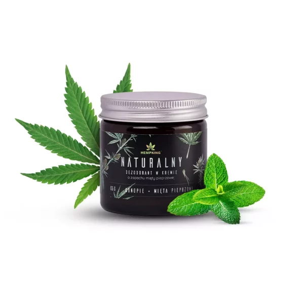 Naturalny dezodorant konopny z CBD i miętą pieprzową