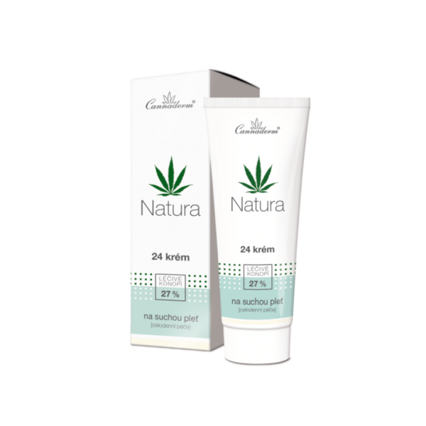 Cannaderm Natura - Nawilżający krem do skóry suchej