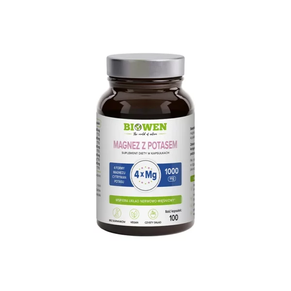 Magnez z potasem Biowen 1000 mg