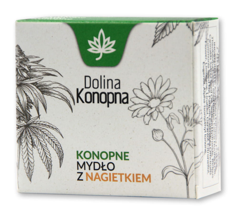 Dolina Konopna - Mydło Konopne z Nagietkiem