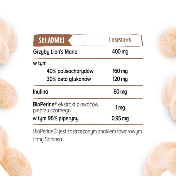 Lion’s Mane (Soplówka jeżowata)