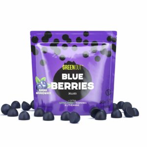 Green Out - Żelki konopne Blueberries