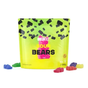 Green Out - Żelki konopne Sour Bears