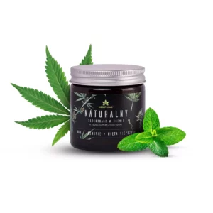 Naturalny dezodorant konopny z CBD i miętą pieprzową