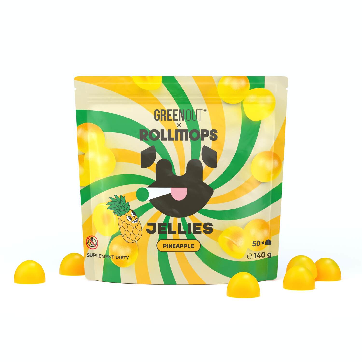 Green Out - Żelki konopne x MOPS