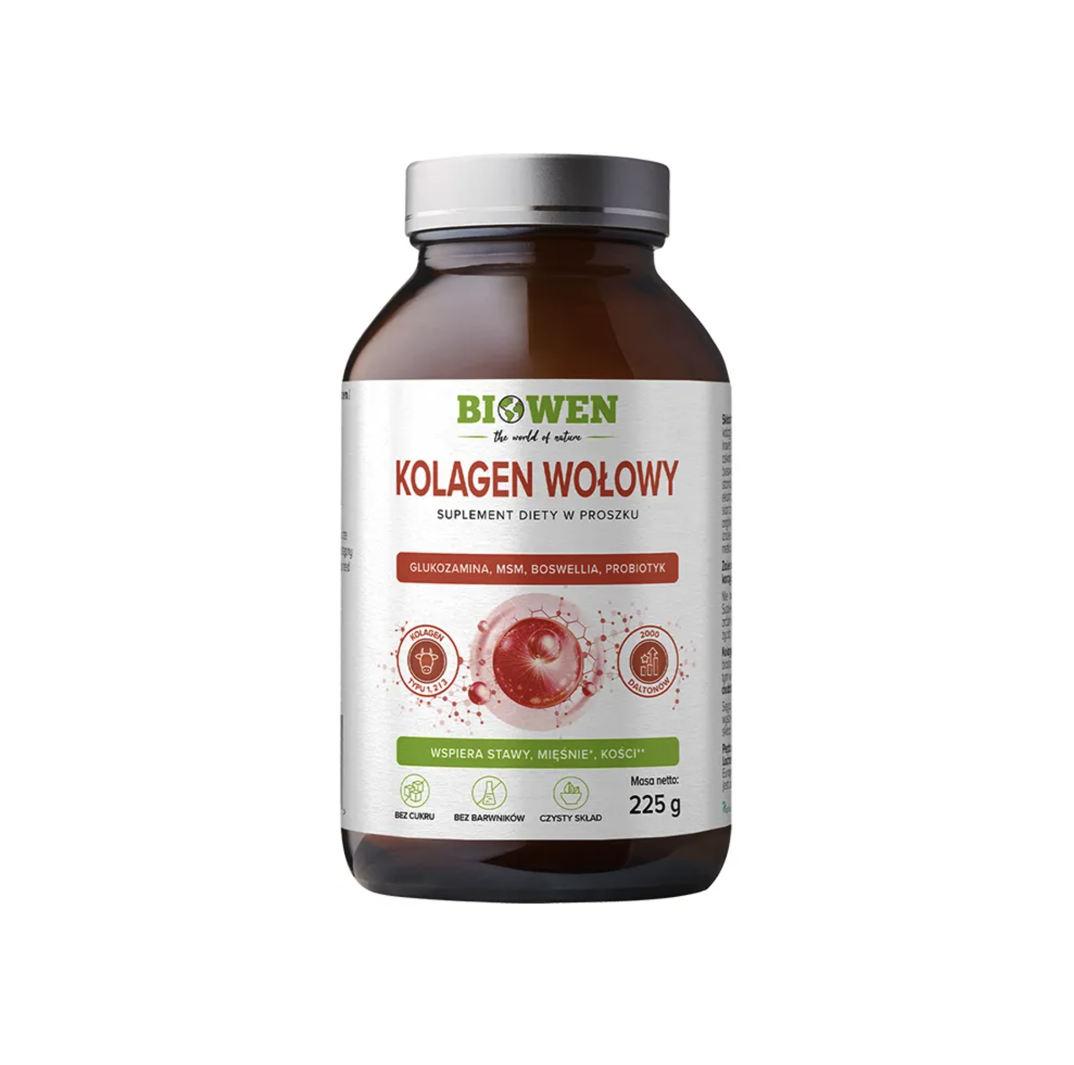 Kolagen wołowy typu I, II, III