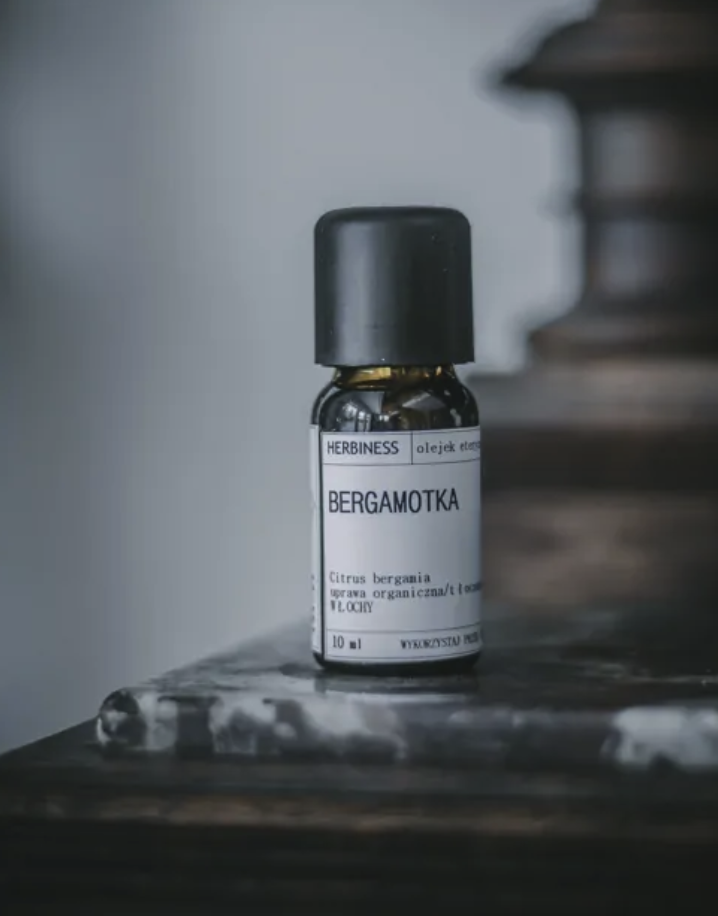 Bergamotka tłoczona olejek eteryczny BIO 10 ml